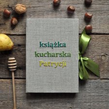 lniany notes haftowany