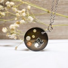 "Sowa" - Wisiorek, Naszyjnik, Zawieszka