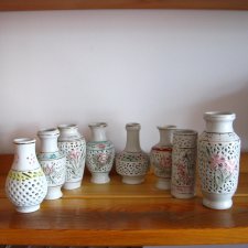 Figurki Porcelanowe Małe Wazony Porcelanowe Kolekcja