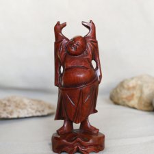 Figurka drewniana Budda