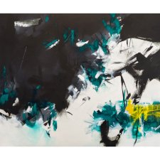 Obraz abstrakcyjny 100x120 cm - Zamęt