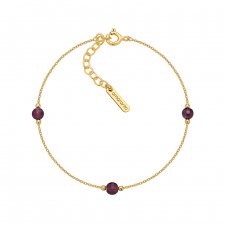 Bransoletka Coin Granat