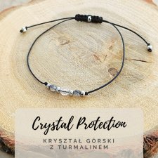 Bransoletka Crystal Protection srebrna