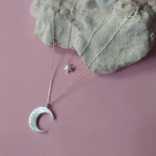 Srebrny Naszyjnik - Moon, srebro 925