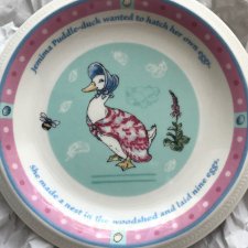 WEDGWOOD ❀ڿڰۣ❀ Jemima Puddle - Duck ❀ڿڰۣ❀ Talerzyk