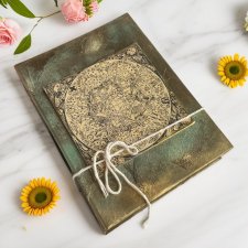 Ręcznie robiony notes travelbook wyjątkowy prezent mikołajki