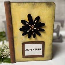 Prezent ręcznie robiony notes travelbook prezent urodzinowy dla niej lub dla niego