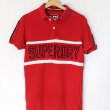 Koszulka polo Superdry rozmiar S t-shirt z krótkim rękawem rękawkiem