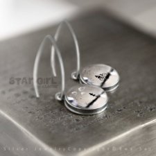 Star Girl Classic- fish earrings (Rower/Obłoki)