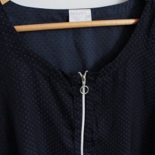 PLUS SIZE bluzka suwak zipped