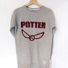 Bluza damska Harry Potter rozmiar XS Primark ze złotymi zniczem quidditch