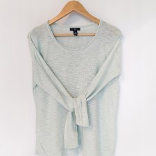 Pastelowy jasnoniebieski sweter Gap rozmiar 36 cienki