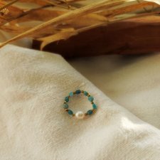 Blue sea-pierścionek