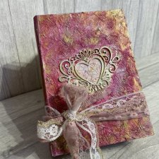 Prezent na dzień matki,  Scrapbook, notes/pamiętnik dla dziewczynki, prezent na mikołajki