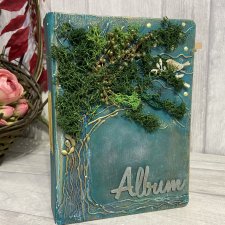 Prezent walentynkowy, Scrapbook, notes/pamiętnik dla dziewczynki, prezent na mikołajki