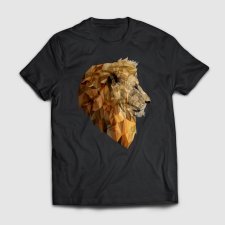 Koszulka oversize z lwem