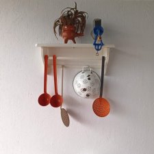 Wiejska półka kuchenna