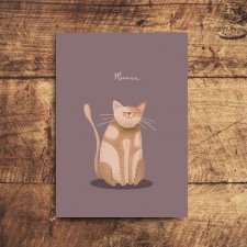 Kartka pocztowa - Kot
