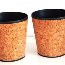 2 doniczki korek