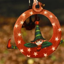 DUŻY Elf IV - dekor ścienny