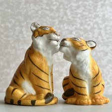 Franklin Mint Collectables ❤ Salt & Pepper ❤ Figurkowy komplet do przypraw