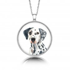 Medalion okrągły DALMATYŃCZYK rasowy pies