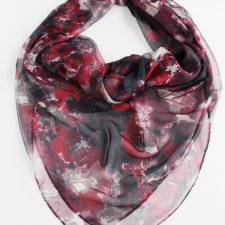 chusta vintage zwiewna wzory