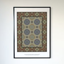 Wzór posadzki, ul. J. Dąbrowskiego 3, Bielsko-Biała, plakat 50x70