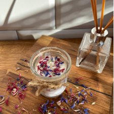 Naturalna świeca sojowa soya wax candle BOHO eko handmade