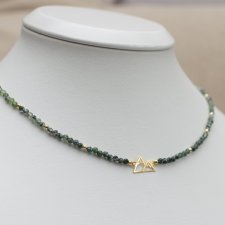 Naszyjnik "Peak of Freedom" - Siła i Wytrwałość z Agatem