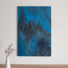abstrakcja obraz "PARIS" | 70x100