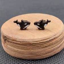 Kolczyki drewniane ORKI