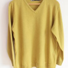 PLUS SIZE sweter 100% wełna