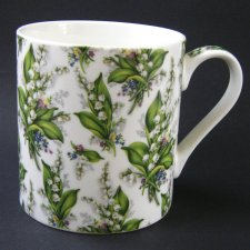 Kubek botaniczny duży konwalie, Abbeydale Collection