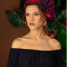 Czepek ochronny - czapka - turban - Hot Tropical