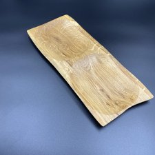 PÓŁMISEK NA DWA PODZIAŁY Z NATURALNEGO DREWNA