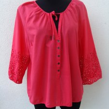 ELLOS - BLUZKA Z HAFTEM RICHELIEU