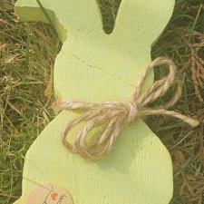 Drewnianny zajaczek