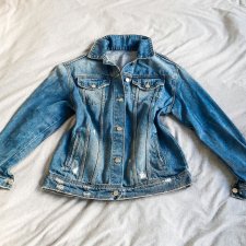 Kurtka jeansowa oversize Stradivarius