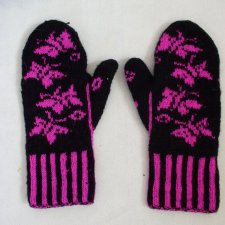 rękawice-wełna-handmade