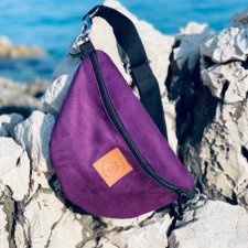 Nerka/torebka "Mili Belt Bag L" - fioletowa