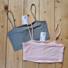 2x top bawełna M 38 H&M