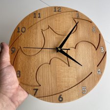 Zegar ścienny - [#60002 BAT CLOCK]
