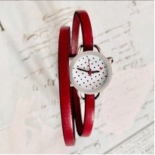 Love Dots - Mini Watch - red- Makaliboo