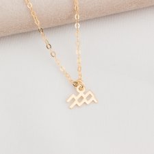 NASZYJNIK ZNAK ZODIAKU - WODNIK