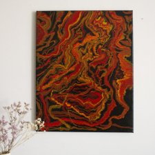 abstrakcja obraz VOLCANO No2 | 40x50