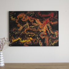 abstrakcja obraz VOLCANO No5 | 50x70