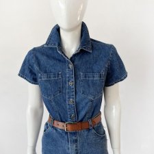 Jeansowa koszula vintage SHT341