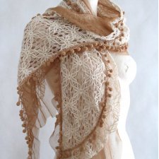 szal Vintage, podwójny