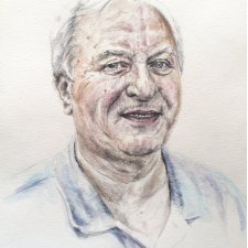 PORTRET dziadka lub babci na podstawie zdjęcia